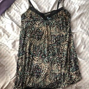 Leopard Print Women's Pajama Dress